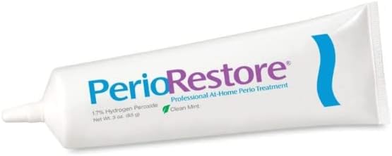 Ounce Tube (Without Boil and Bite Trays); Hydrogen Peroxide Periodontal Treatment| Oral Cleansing Gel. Mint Flavor| Promotes Teeth Whitening | Treatment for Oral HealthQ