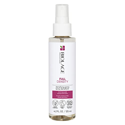 Biolage Full Density Densifying Leave-in Spray For Thin & Fine Hair - Provides Volume For Fuller and Thicker Hair With Biotin, Vegan and Cruelty, Paraben & Silicone-Free
