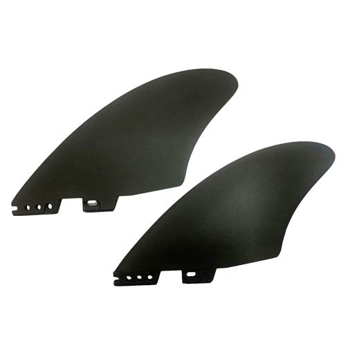 FUNKTION FCSII Fin for Surfboard use K2 Twin KEEL 4.65” 2pc/Set FKGFCC-FCSII-K2