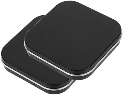 2 Pcs Empty Magnetic Eyeshadow Palettes for DIY Cosmetics - Lipstick, Blush, Powder