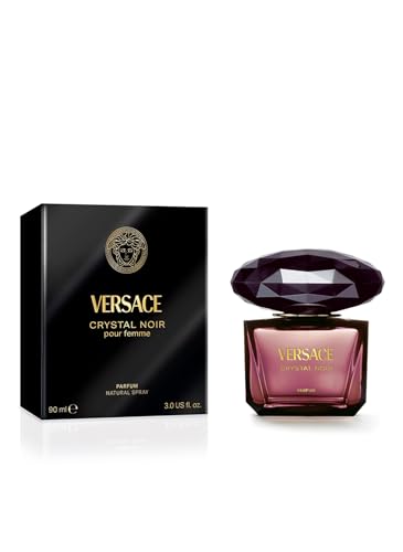 Versace Bright Crystal Noir Parfum Spray for Women, 3.0 Ounce