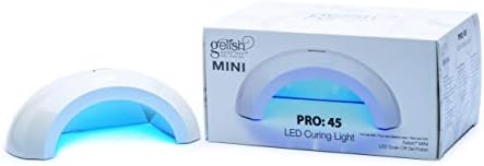 Gelish Pro 45 Mini LED Light – Professional Nail Lamp, Gel Light, Nail Dryer for Gel Polish, Fast Drying, Compact & Portable LED Light for Home & Salon Use