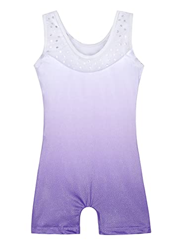 DAXIANG Purple Leotard for Girls 3t Dance Leotard Ballet Tutu Toddler Gymnastics Leotard