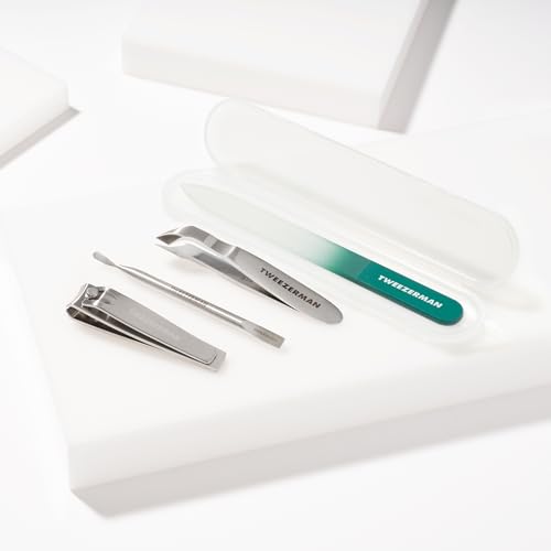 Tweezerman Emerald Shimmer Nail Care Set