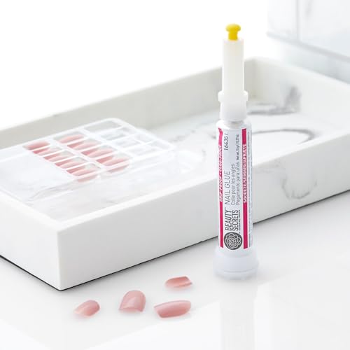 Beauty Secrets Nail Glue, Drip & Clog Proof, 6 Pack