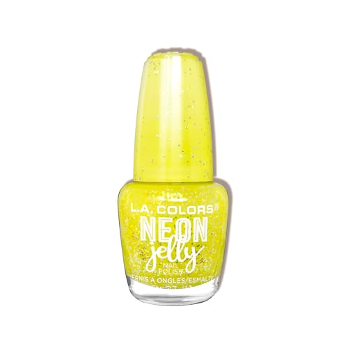 L.A. COLORS Neon Jelly Polish, Sunbeam CNL362