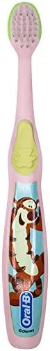Oral-B Baby Manual Toothbrush, Pooh Characters, 0-3 Years Old, Extra Soft (Characters Vary) - Pack of 6