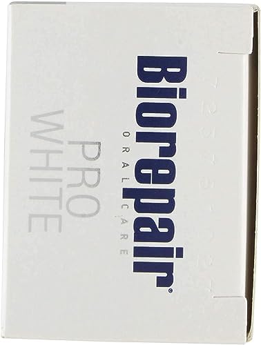 Biorepair: "Pro White" Whitening Toothpaste with microRepair - 2.5 Fluid Ounce (75ml) Tubes (Pack of 2) [ Italian Import ]