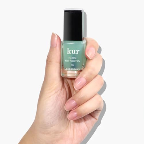 LONDONTOWN No Bite Nail Recovery - Nail Biting Thumb Sucking Deterrent - Bitter Non Toxic Nail Polish Treatment for Kids Adults - Fortified Strengthener and Growth Care Formula .40fl oz