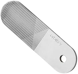 Orbitkey Nail File & Mirror for Key Organizer or Key Ring, Add On | 2-in-1 Compact Beauty Tool Nail File & Mirror | Made with Stainless Steel, Slim and Durable
