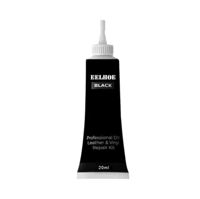 Advanced Leather Repair Gel - 2024 New Vinyl Upholstery Repair Kit, Professional DIY Leather Conditioner Restorer, Liquid Leather Repair Cream for Furniture, Boat or Auto Car Seats (Black)