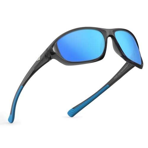 KastKing Dugan Polarized Sport Sunglasses for Men and Women, Ideal for Driving Fishing Cycling Running, UV Protection
