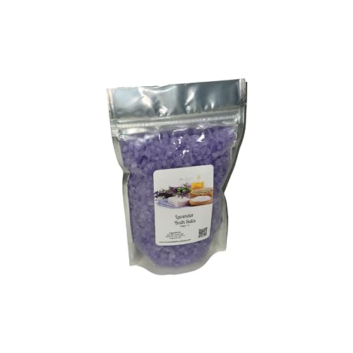 Bath Salts | 4lb Bag | Lavender Vanilla Scent | Bathing | Body Care | Beauty | Relaxation | Spa
