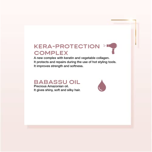 Alfaparf Milano Lisse Design Keratin Shampoo and Conditioner Set - Sulfate Free - Anti-Frizz - Maintains & Enhances Professional Keratin Therapy Treatment - Keeps Hair Smooth & Straight