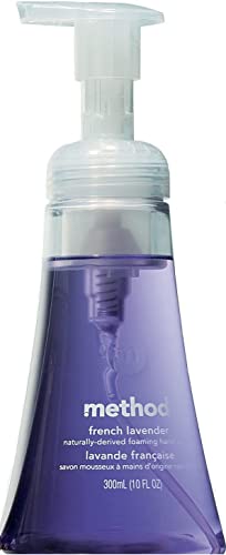 Method Foaming Hand Soap, French Lavender, 10 Ounce (Pack of 1)