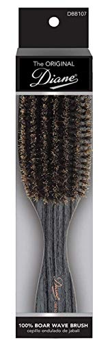Diane Original 9" Wave Brush DBB107 - All-Purpose Hair Brush for Salon, Barber, Stylist, Men and Women, Detangles Long and Short Hair