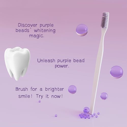 SP-6 Toothpaste & 7-Pro Intense Whitening Toothpaste 2-Pack – 6 Probiotics, Deep Whitening, Purple Beads, Fluoride-Free, Enamel Safe