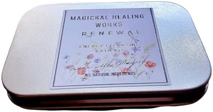 Energy Cleansing Bath & Spell Kits for Protection, Prosperity, 3rd Eye Activation, Self-Love, Strength & Creativity - Florida Water - White Magic - Spiritual Cleansing (Orange)