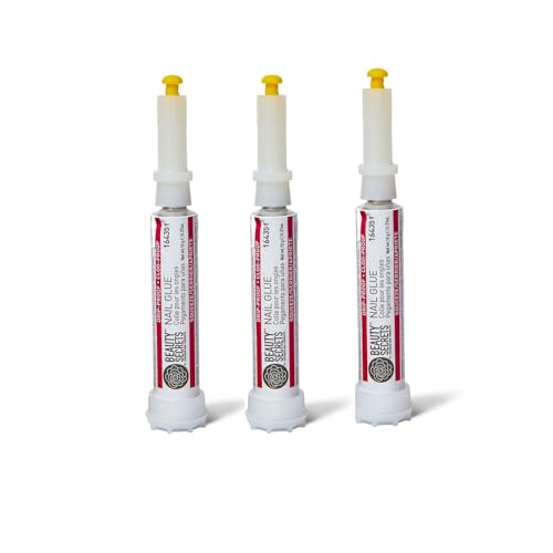 Beauty Secrets Drip & Clog Proof Nail Glue (3 Pack)