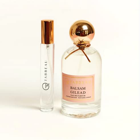 BALSAM GILEAD Eau De Parfum |Handmade Fragrance Unisex for Women and Men| Clean &Natural Ingredients|Vegan based with notes of Pure Jasmine &Fir Balsam (TRAVEL SIZE 10 ML /0.33 OZ)