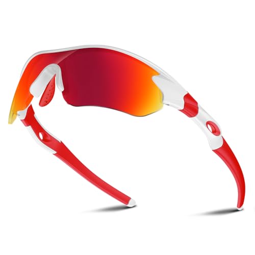 Polarized Sports Sunglasses for Men Women Youth Baseball Running Fishing Tennis Golf Cycling Driving Motor TAC UV400 TR90