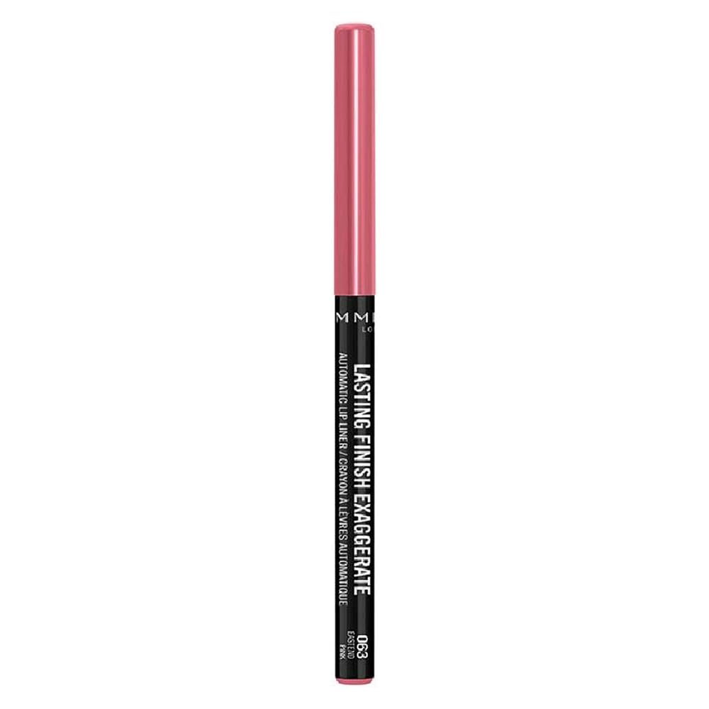 Rimmel Lasting Finish Exaggerate Automatic Lip Liner - Rich, Smooth Formula For Long Lasting Lip Looks - 63 Eastend Pink, .01Oz