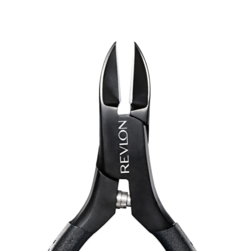 Revlon Comfort and Control Nail Nipper, Easy to Use Trimmer for Manicures, 1 Count