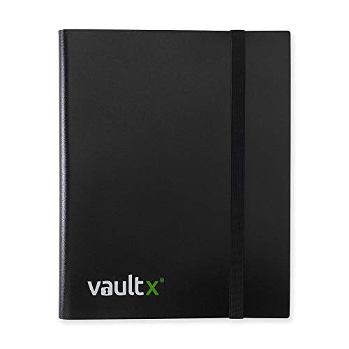 Vault X Binder - 9 Pocket Trading Card Album Folder - 360 Side Loading Pocket Binder for TCG (Blue)
