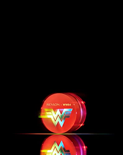REVLON x WW84 Wonder Woman Liquid Armor Glow Pot, Glossy Eye and Face Jelly Highlighter, in Champagne, 001 Golden Lasso, 0.24 oz