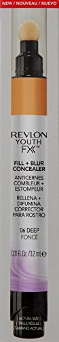 Revlon Youth Fx Fill + Blur Concealer, Deep, 0.11 Fluid Ounce