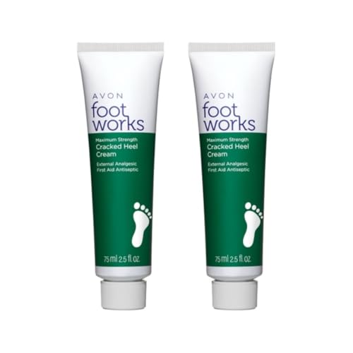 2 Foot Works Healthy Maximum Strength Cracked Heel Creams