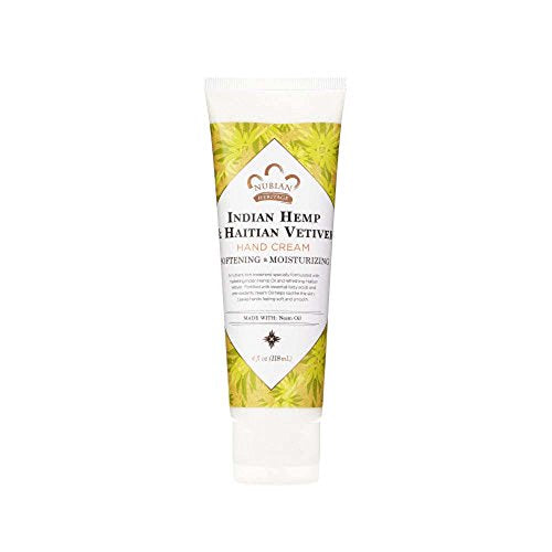 Nubian Heritage Hand Cream, Indian Hemp, 4 Ounce
