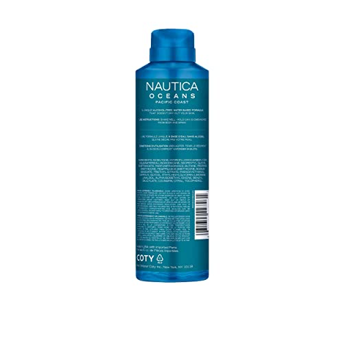 Nautica Oceans Pacific Coast Deodorizing Body Spray, 6.O Fl. Oz (Pack of 12)