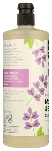 365 by Whole Foods Market, Moisture & Shine Shampoo with Hemp Seed & Argan Oil, Lavender Scent, 32 Fl Oz