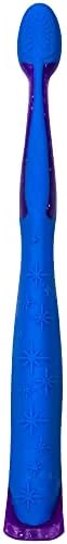 Oral-B Disney Frozen Kids Toothbrush 3+ Years Old Extra Soft Bundle Characters Elsa, Ann & Olaf - Pack of 3