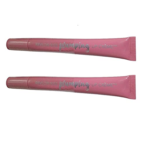 Pack of 2 Revlon Kiss Plumping Lip Creme, Peony Buff 5302
