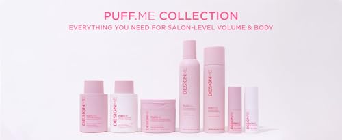 PUFF.ME Volumizing Conditioner by DESIGNME | Hydrating Conditioner with Sunflower Seed Oil for Hair Volume | Detangling Conditioner for Straight & Wavy Hair | Sulfate Free Conditioner