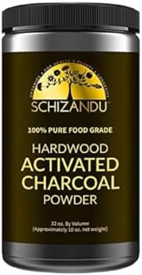Activated Hardwood Charcoal Powder | Supports Skin, Body, Oral Health, Teeth Whitening | Dietary Supplement
