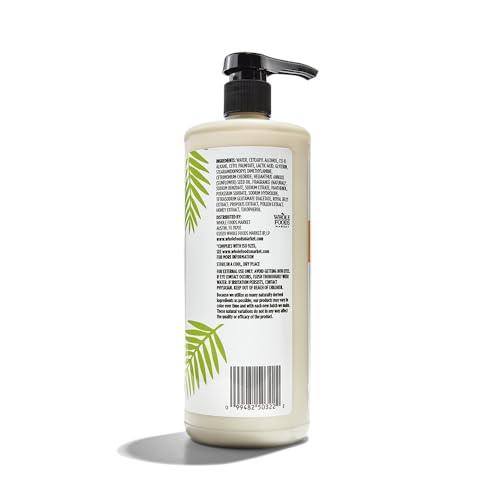 365 by Whole Foods Market, Strength & Vitality Conditioner with Royal Jelly, Honey & Propolis Extracts, Coconut & Honey Scent, 32 Fl Oz