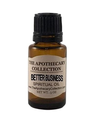 BETTER BUSINESS Spiritual Oil (aceite) for Hoodoo, Voodoo, Santeria, Wicca, Rootwork, & Spells