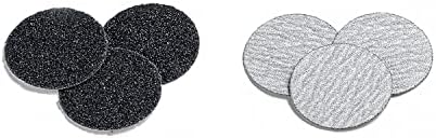 150pcs Sandpaper Disc and 1pcs Metal Bit, 3/32 Shank Replaceable Pedicure Sanding Disc Bit for Dead Skin Callus Removal Electric Foot File Tools