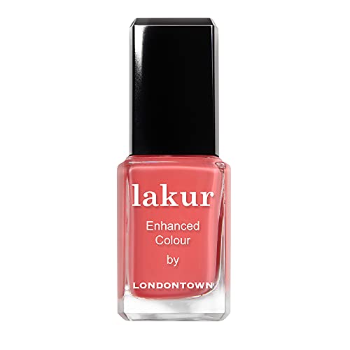 LONDONTOWN Muted Matte Clay Glossy Nail Polish, Savanna lakur, Vegan Chip-Resistant Long-Lasting Nail Lacquer