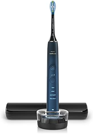 PHILIPS Sonicare 9000 Special Edition Rechargeable Toothbrush, Blue/Black, HX9911/92