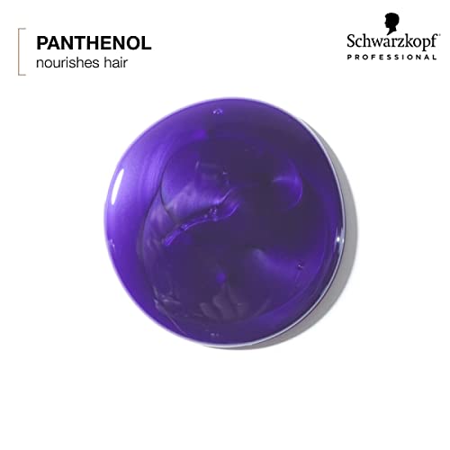 BLONDME Cool Blondes Neutralizing Shampoo – Moisturizing Hair Cleanser with Purple Toning Pigments – Neutralizes Yellow Tones and Brassiness in All Blonde Hair Types, 300ml