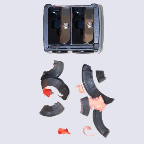 Mehron Makeup Pro-Pencil Dual Sharpener (Black)