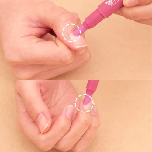 1PCS Ceramic Cuticle On/Off Oil Pusher Cuticle Pusher