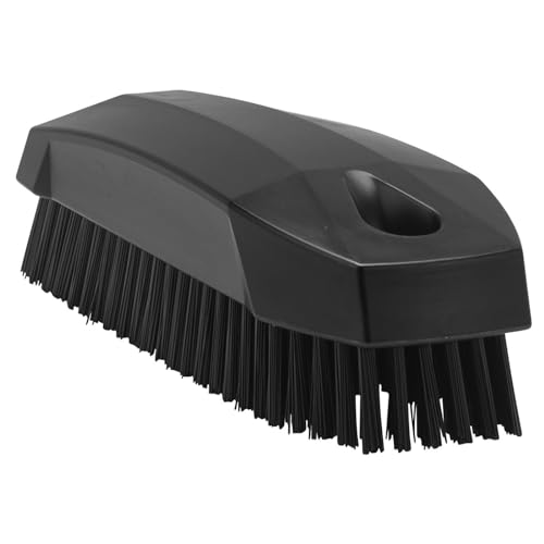 Vikan 64409 Brush,Nail,Stiff,PP/PBT,Black