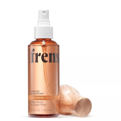 Being Frenshe Hair, Body & Linen Mist Body Spray with Essential Oils - Cashmere Vanilla - 5 fl oz (Pack of One)