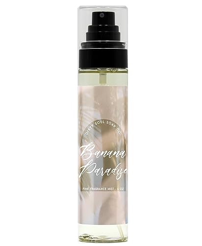 Banana Paradise Fragrance Mist - Inspired by BBW's Banana Cabana | Long Lasting Scent | Fragrance Dupe