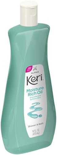 Keri Alpha Shower & Bath Moisture Rich Oil 16 oz (Pack Of 4)